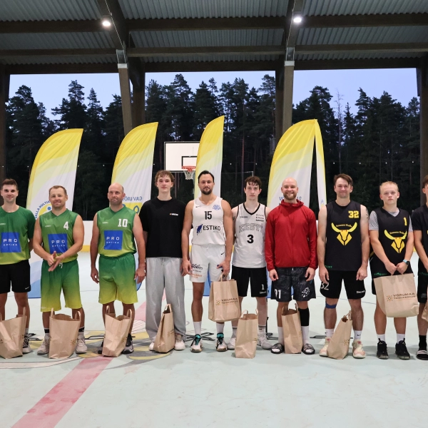 Vastseliinas peeti teist korda Võru valla 3x3 korvpalliturniiri